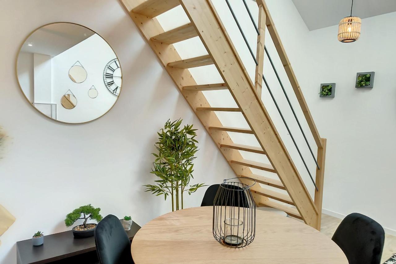 Sublime Appart Renove Duplex Centre Ville 4Pers Wifi Saint-Quentin  Zewnętrze zdjęcie