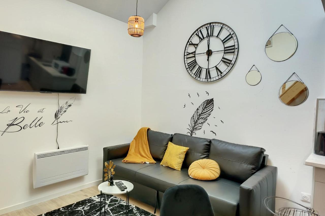 Sublime Appart Renove Duplex Centre Ville 4Pers Wifi Saint-Quentin  Zewnętrze zdjęcie